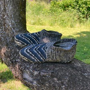 Bombas Charcoal Gripper Slipper